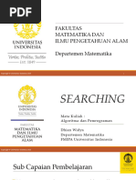 Metode Searching: Linear dan Binary | PDF