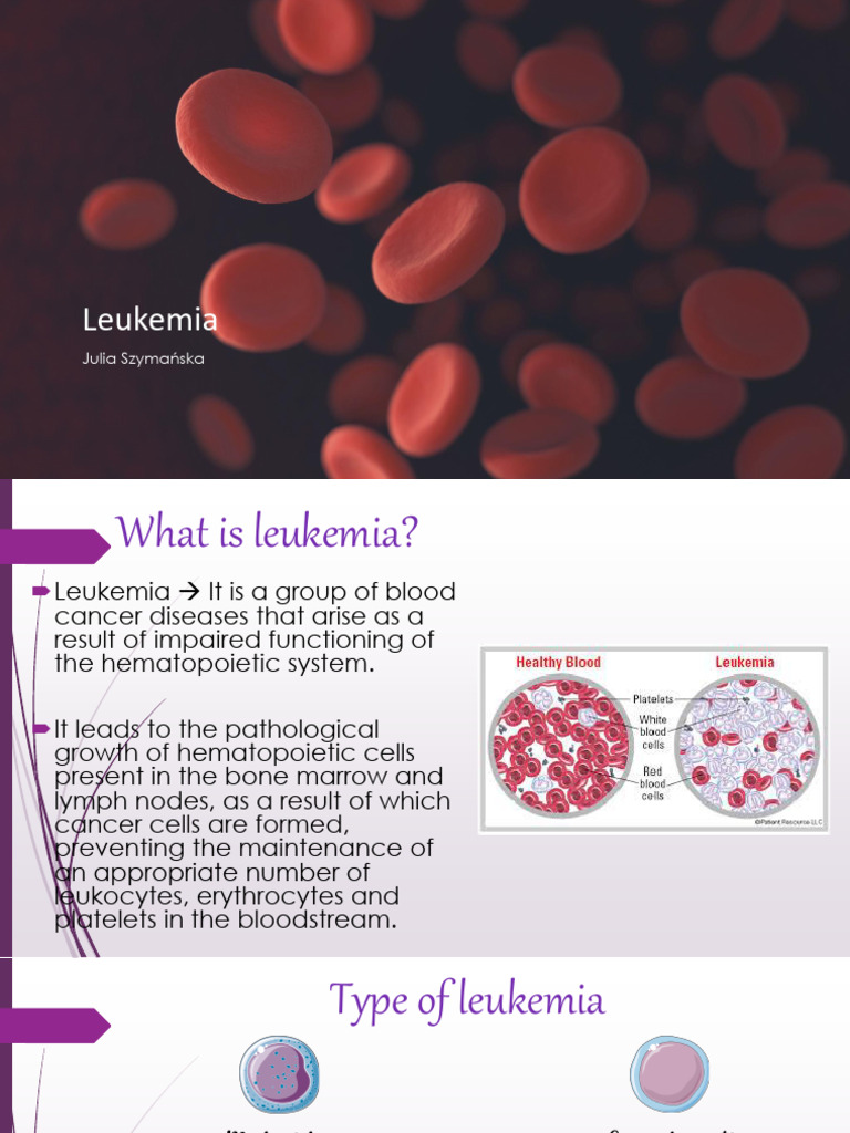 Understanding Leukemia: Types and Diagnosis | PDF | Leukemia | Bone Marrow