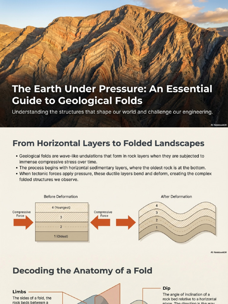 Earth Under Pressure Geological Folds | PDF