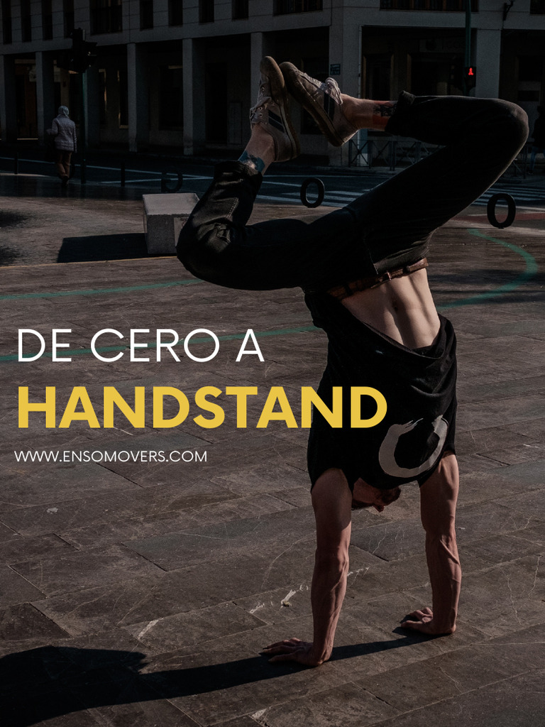 Guía Completa para Aprender Handstands | PDF | Hombro | Rodilla