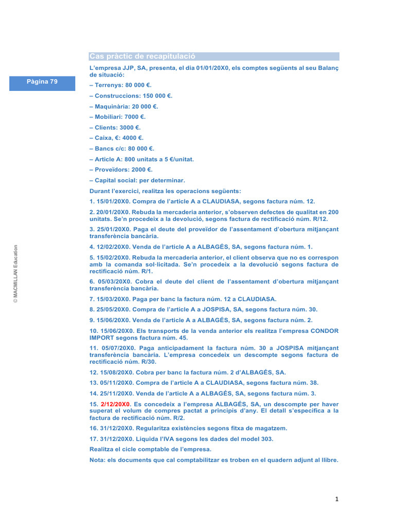 Solucionari Exercici Avaluable Ud 3 | PDF