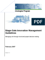 Itp Stage Gate Overview