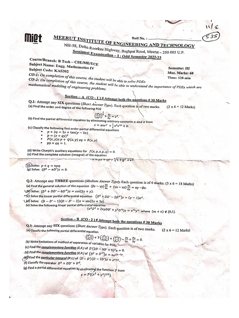 Sessional 1 | PDF