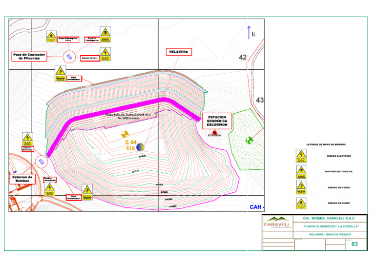 Mapa de Riesgos Planta La Estrella | PDF