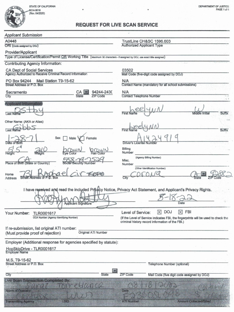 Live Scan08222022 | PDF