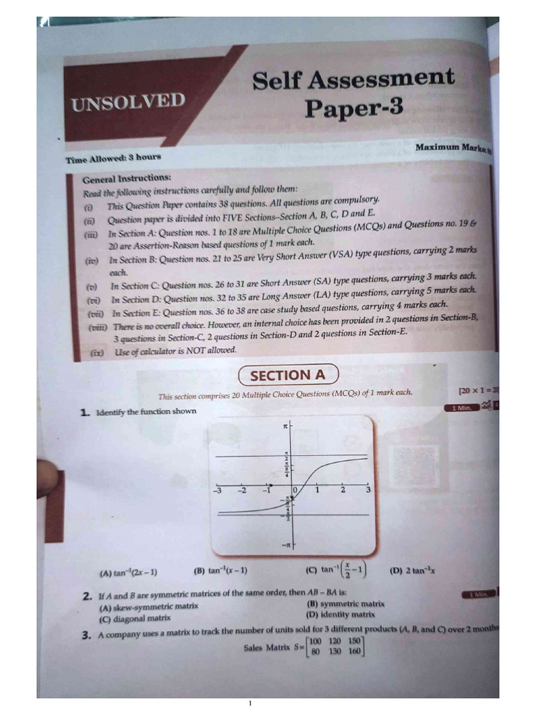 Self Assessment 3,4,5 | PDF