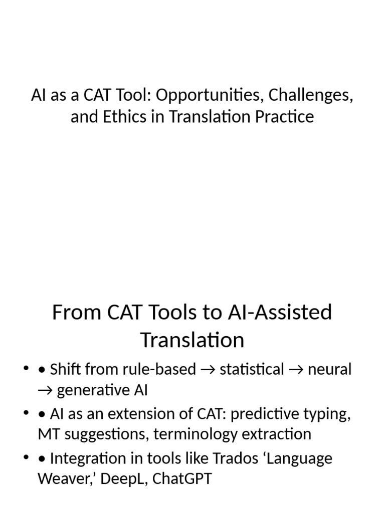 CAT - Lecture 6 AI Intro and Ethics | PDF