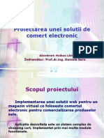 Comert Electronic Prezentare