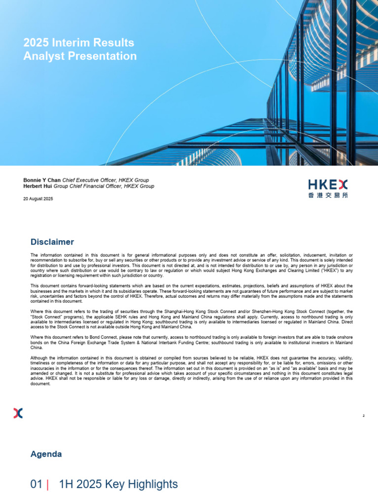 2025 Q2 Results Presentation (16x9)_v25 (VF) | PDF | Expense | Income