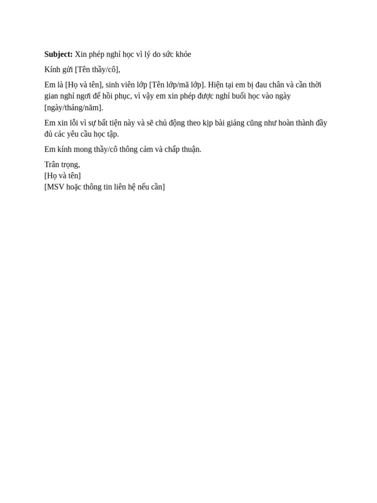 Email Sample | PDF