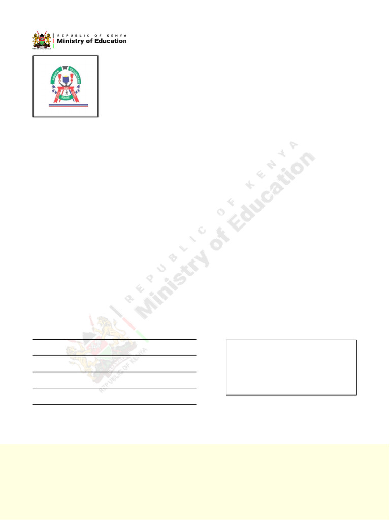 Aguthi Secondary School Admission Guide | PDF | Birth Certificate ...