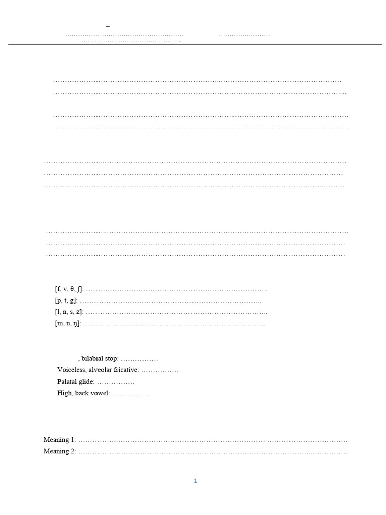 Linguistics Resit Exam Guide | PDF | Language Families | Linguistics