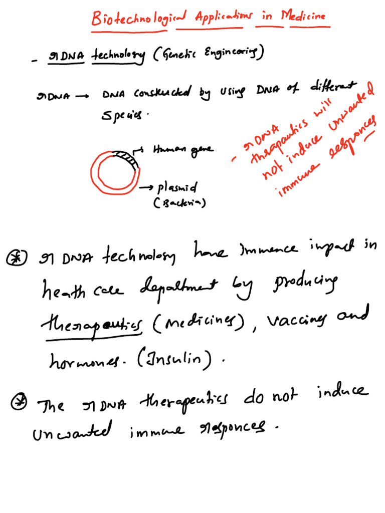 Biotechnological Advances in Medicine | PDF | Insulin | Polymerase ...