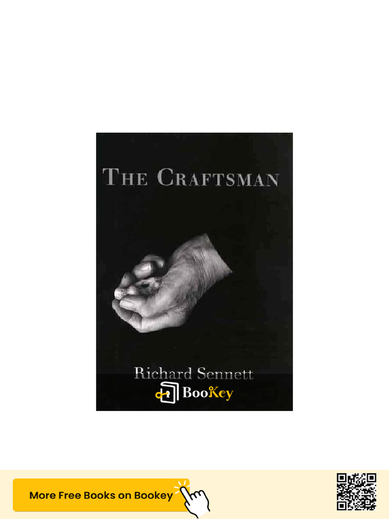 The Craftsman by Richard Sennett PDF | PDF | Crafts | Sustainability