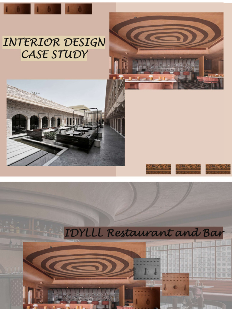 Idylll Restaurant Interior Design Case Study | PDF | Furniture