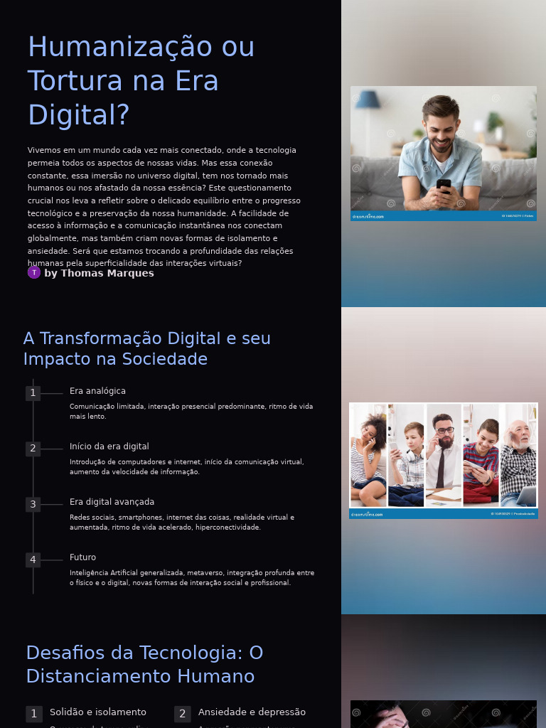 Humanização vs. Tecnologia Digital | PDF | Empatia | Comunicação