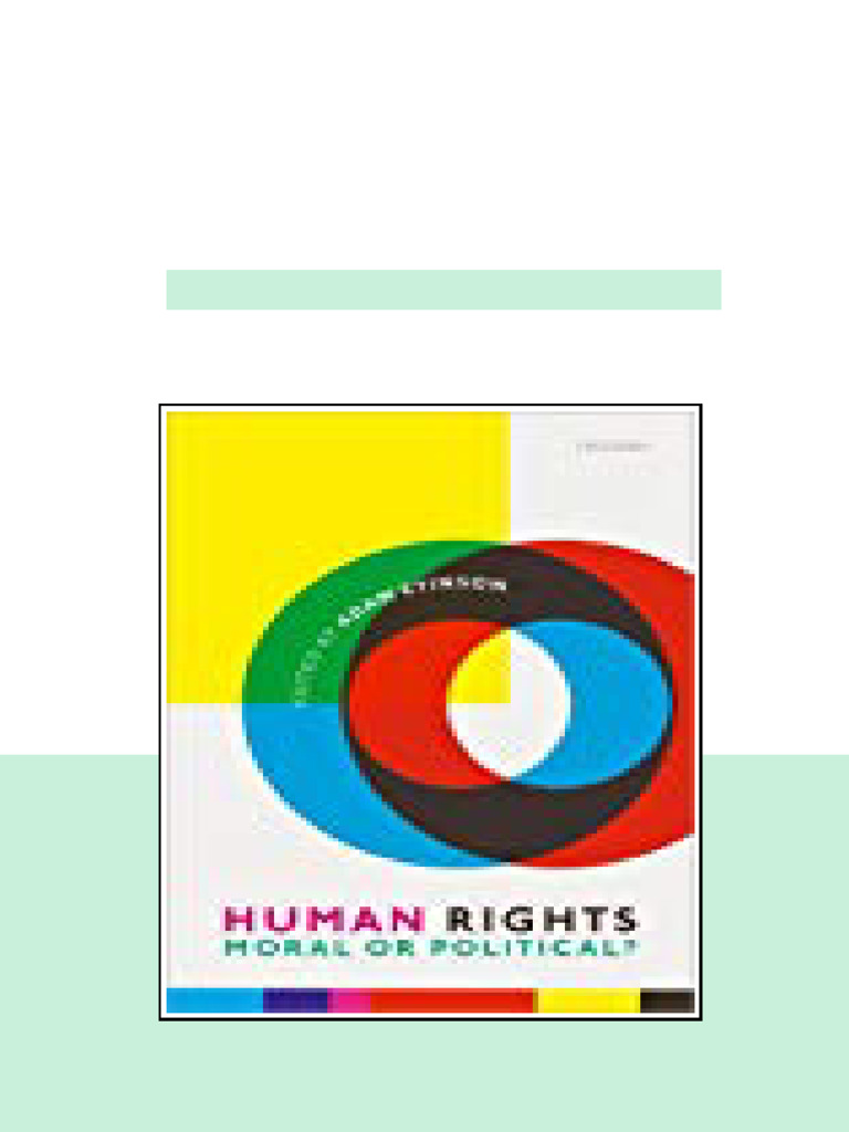 Human Rights Moral or Political Adam Etinson Full | PDF | Rights ...