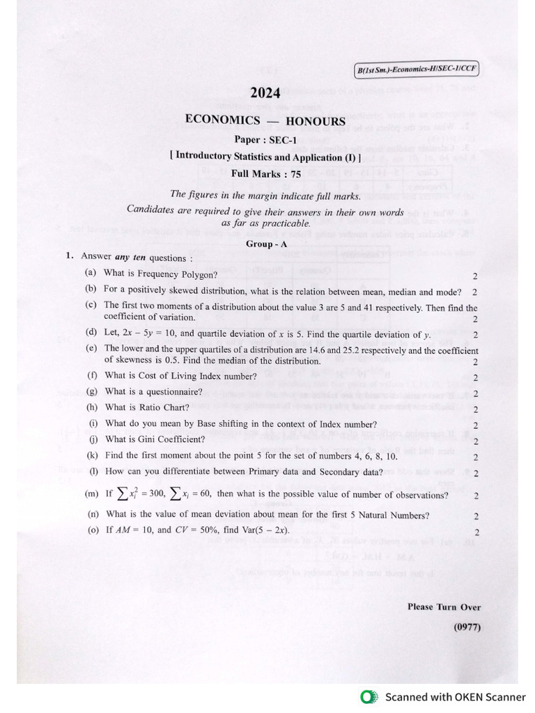 2024 Statistics | PDF