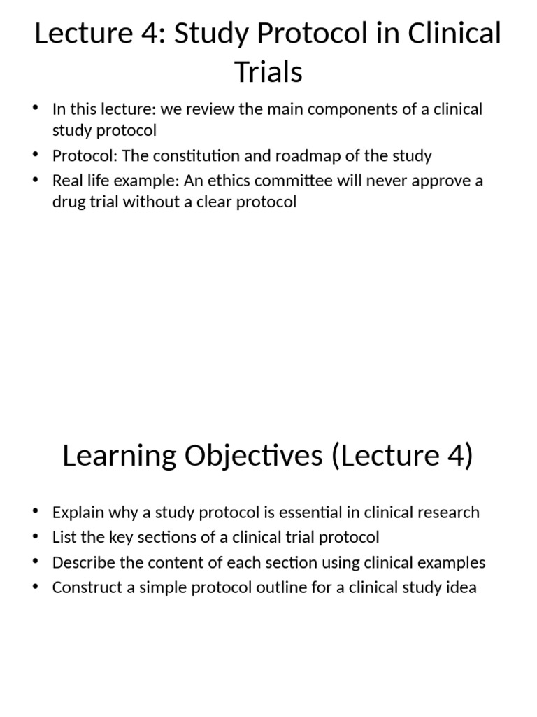 Ders4 StudyProtocol Revised en | PDF | Clinical Trial | Methodology