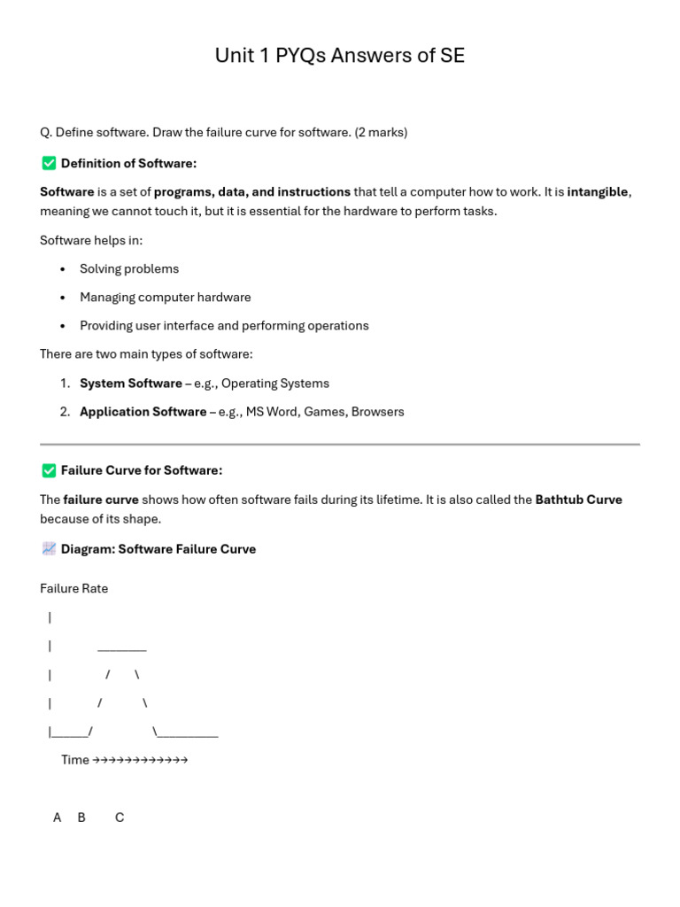 Software Engineering Concepts and Models | PDF | Agile Software ...