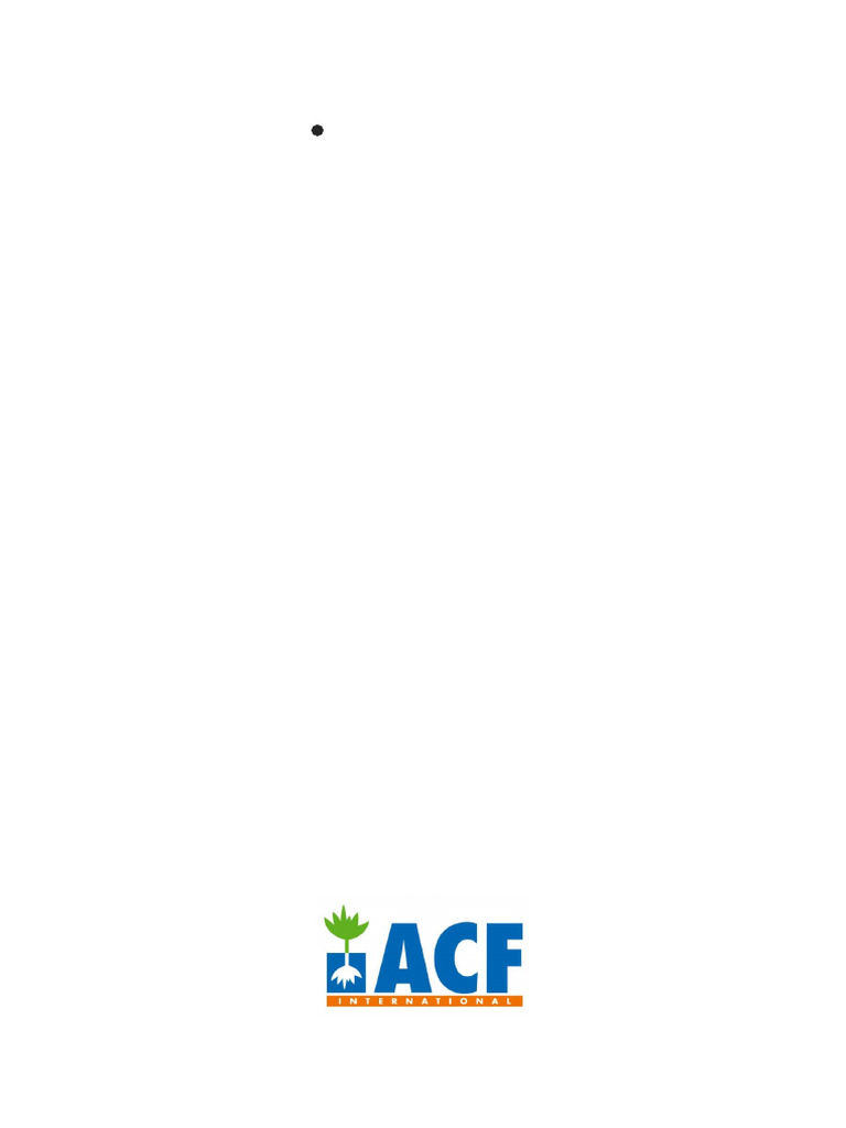 IYCF in Emergencies: ACF Position Paper | PDF | Breastfeeding | Breast Milk