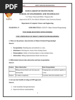 CS25C07 - Oop - Question Bank | PDF | Inheritance (Object Oriented ...