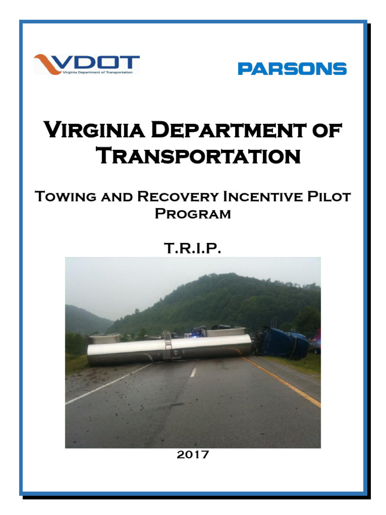 Virginia Towing Recovery Incentive Program | PDF | Indemnity | Truck