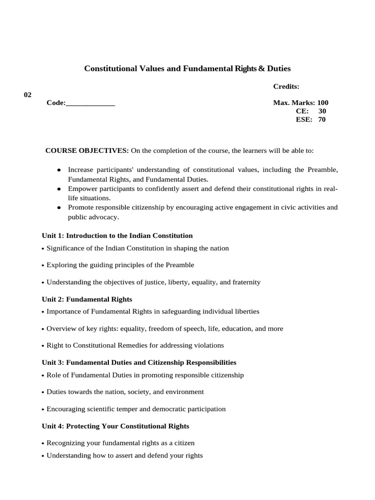 Understanding Constitutional Rights & Duties | PDF | Rights | Citizenship