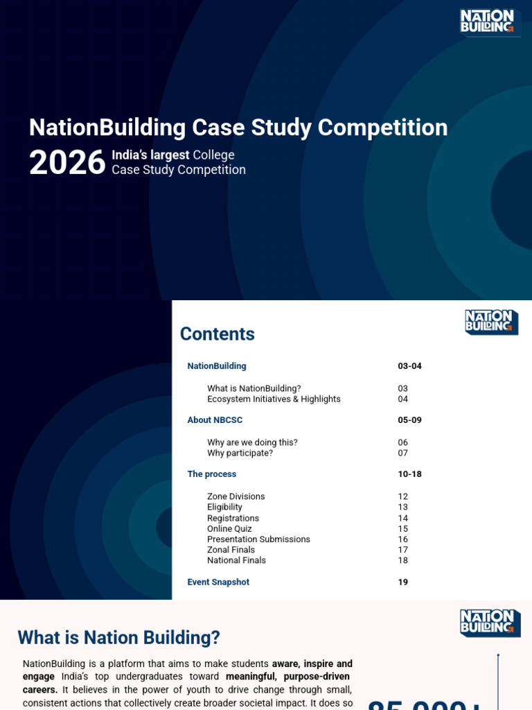 NationBuilding Case Study Competition 2026 | PDF