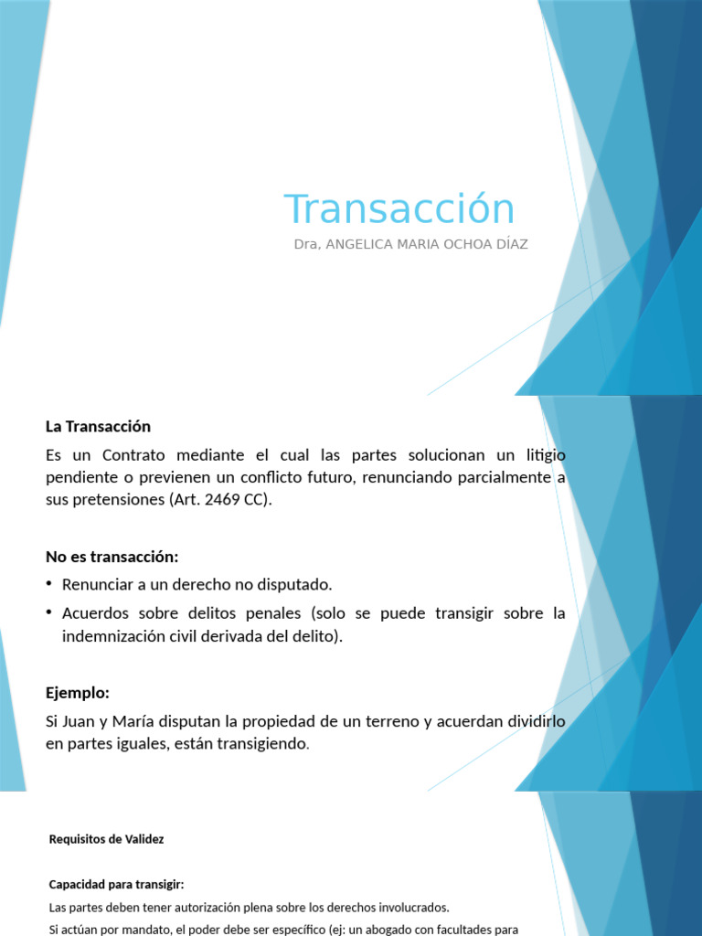 Transacción | PDF | Res Judicata | Estado (política)