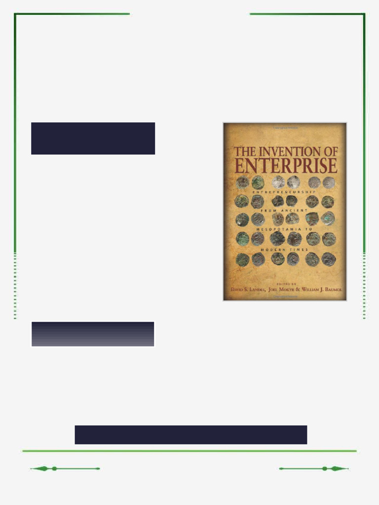 The Invention of Enterprise Entrepreneurship from Ancient Mesopotamia ...