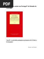 História do ensino em Portugal