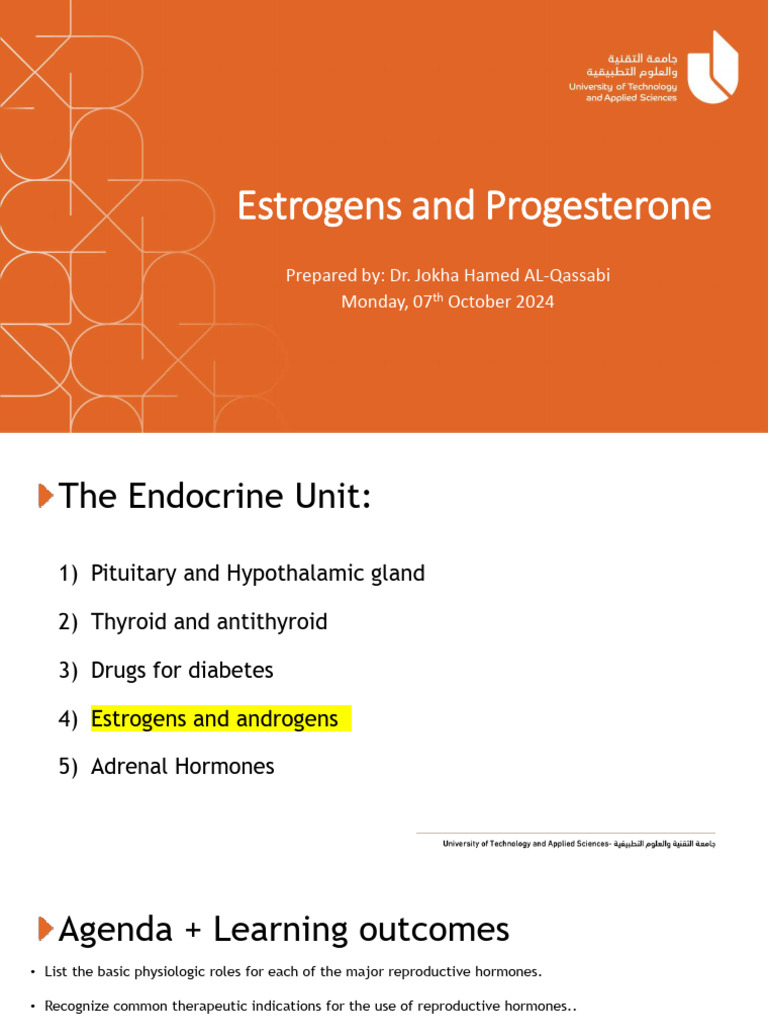 Understanding Estrogens and Progesterone | PDF | Estrogen | Progesterone