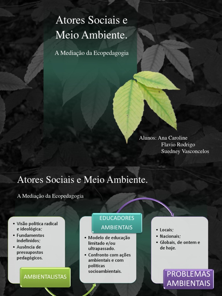 Atores Sociais e Meio Ambiente | PDF | Sociologia | Ambiente natural