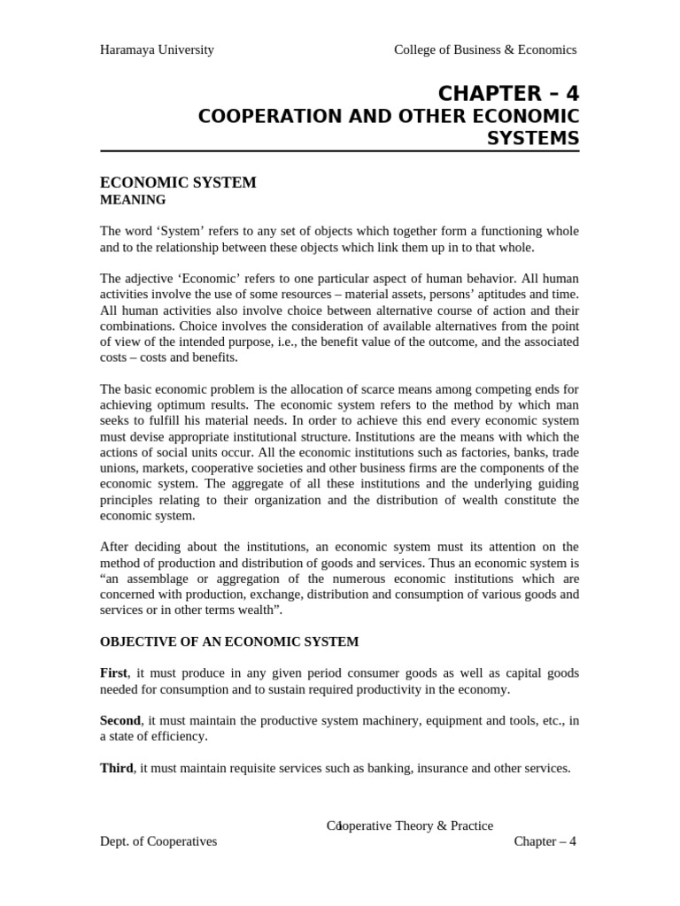 Ram Ctp Chapter 4 | PDF | Capitalism | Cooperative