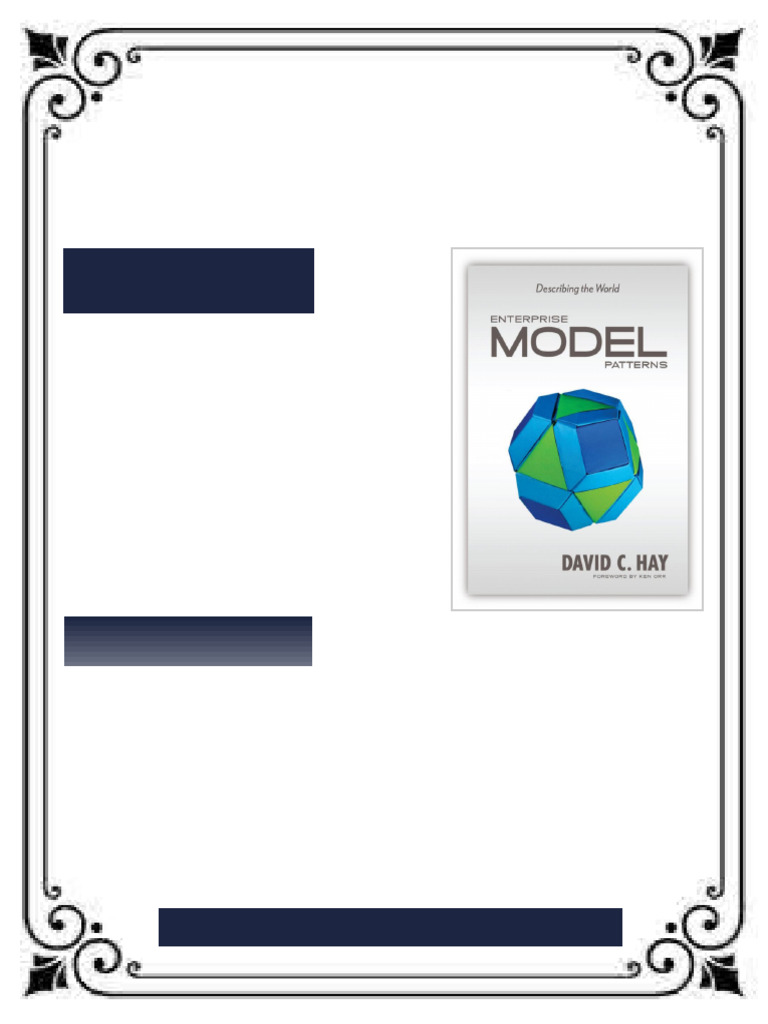 Enterprise Model Patterns Describing the World UML Version 1st Edition ...