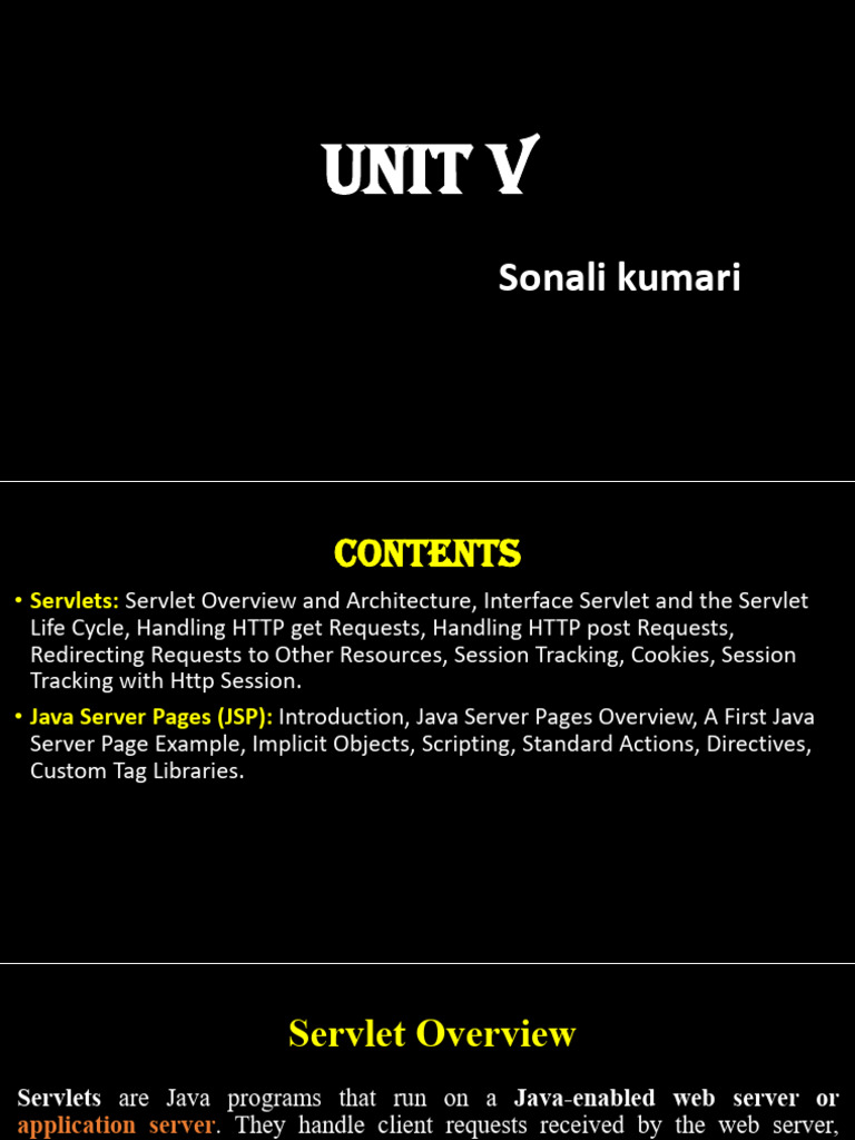 Servlet and JSP Overview Guide | PDF | Http Cookie | Java (Programming ...