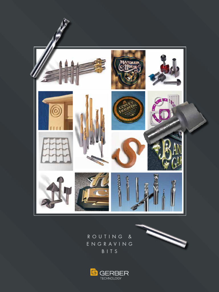 Precision Router and Engraving Bits | PDF | Building Materials | Materials