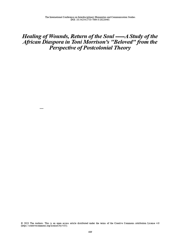 Healing of Wounds Return of the Soul -----A Study (1) | PDF | Neurosis