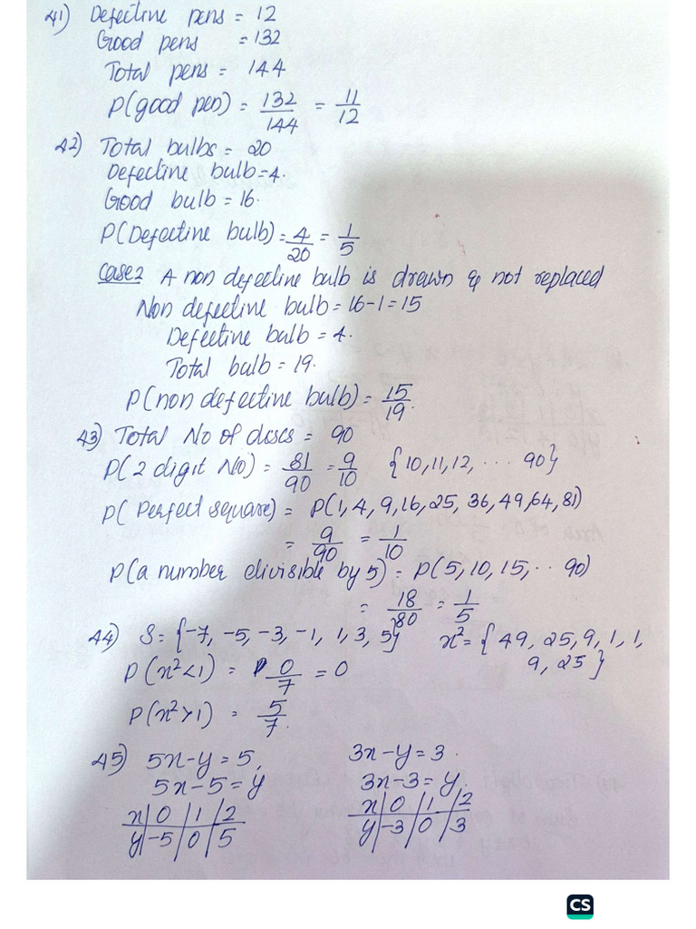 Revision Sheet 2 Answer Key 41-80 | PDF
