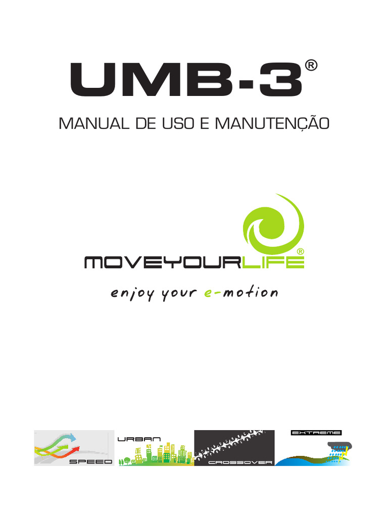 Manual de Uso da UMB 3: Guia Completo | PDF | Motores | Pneu