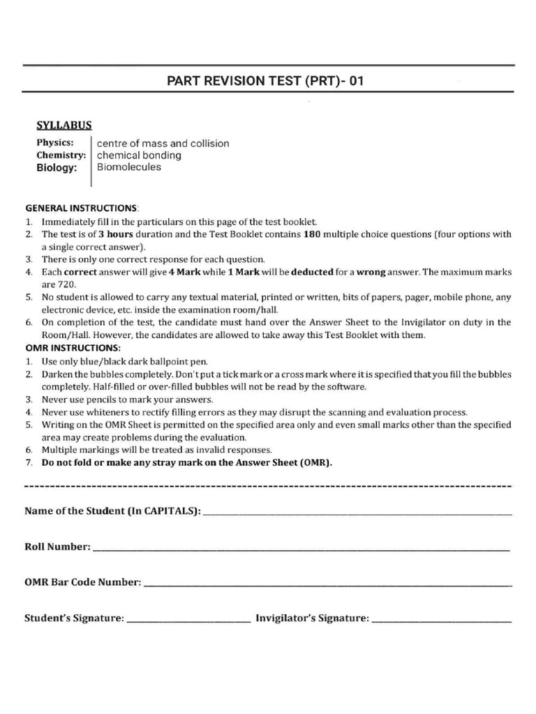 PRT 1 | PDF