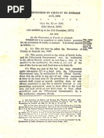 Download Pakistan Prevention of Cruelty to Animals Act 1890 by Pakistan Animal Welfare Society SN975982 doc pdf