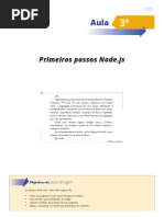 Tutorial de Node.js no VS Code | PDF | Script Java | Distribuição Linux