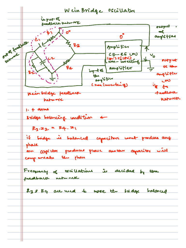 Wien Bridge Oscillators | PDF