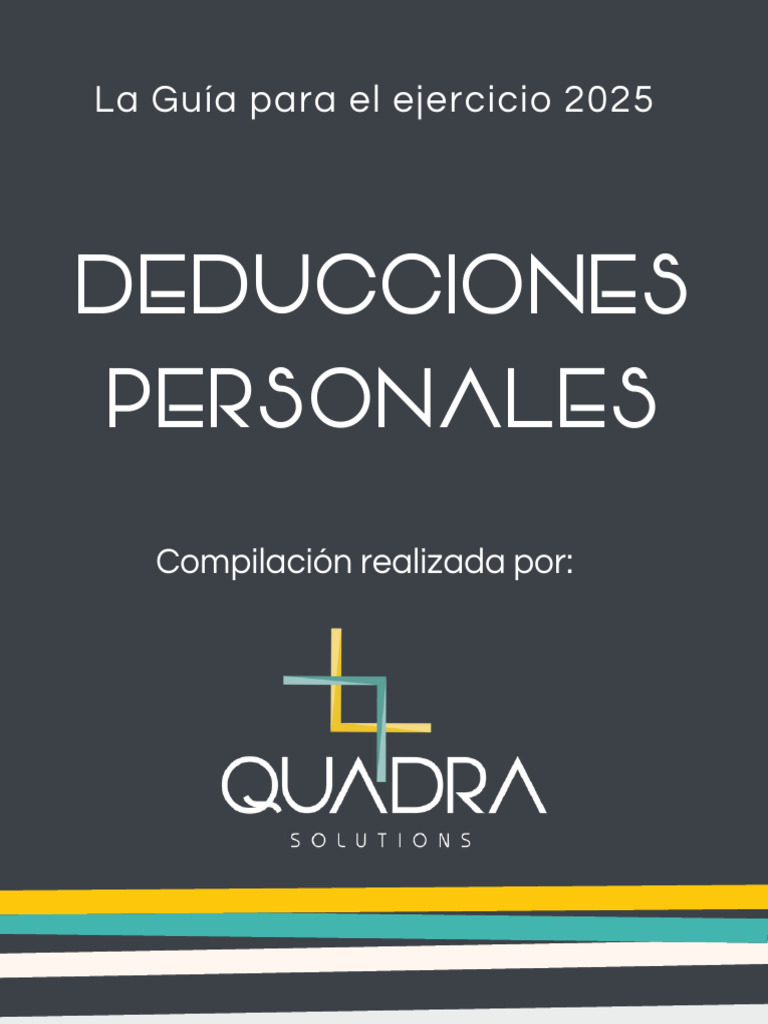 Deducciones Personales 2025: Guía Completa | PDF | Tarjeta de débito ...