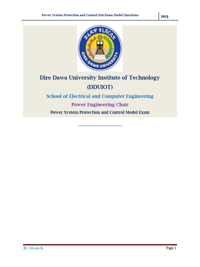 Model Exam Multiple Question | PDF