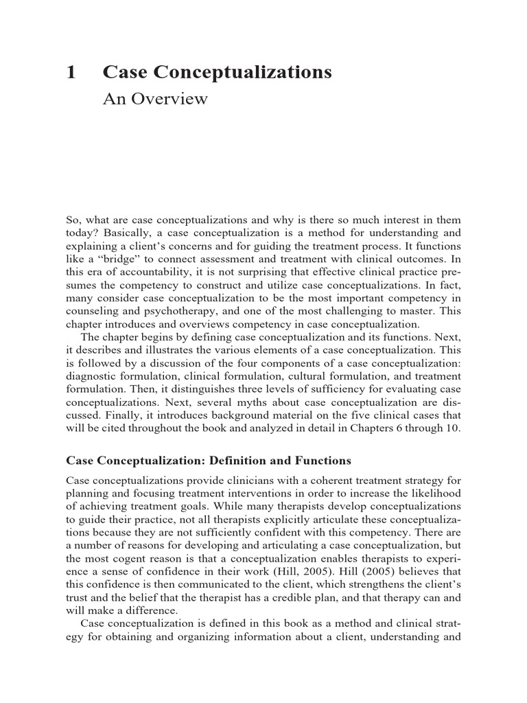 LenSperryJonSpe 2020 Chapter1CaseConceptua CaseConceptualization | PDF ...