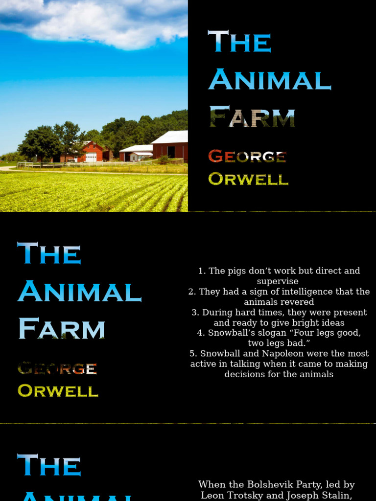 Bolshevik Allegory in Animal Farm | PDF