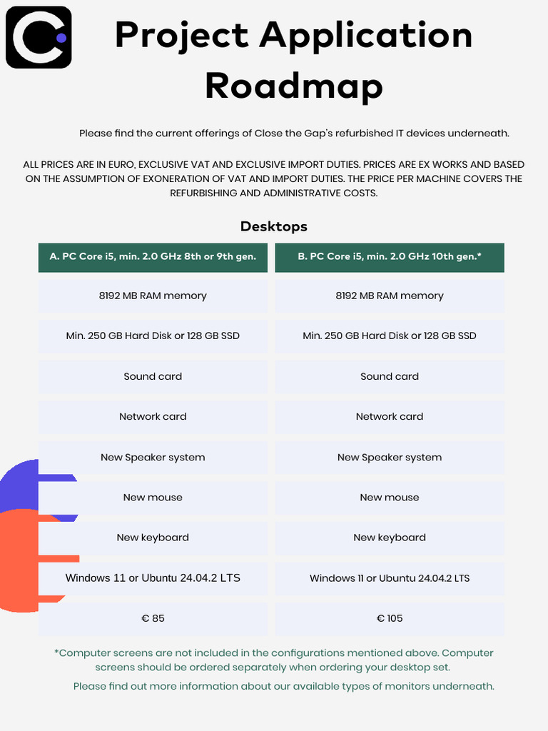 Product Information - Close the Gap | PDF | Laptop | Desktop Computer